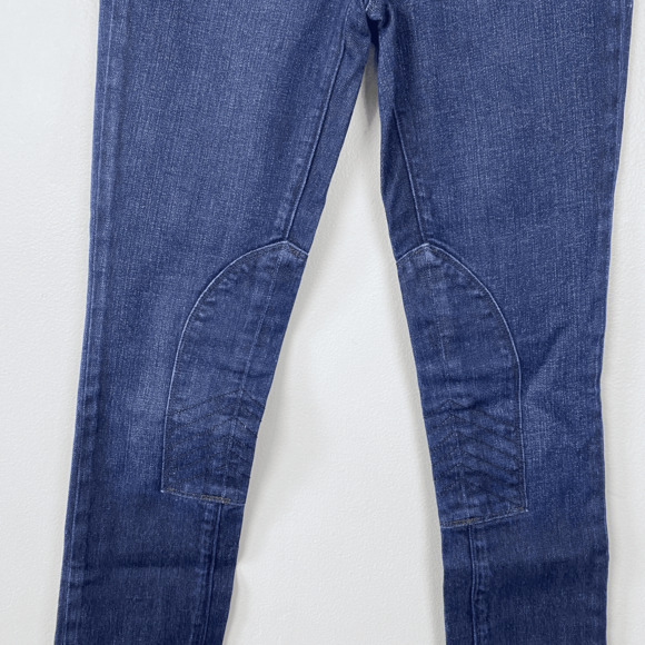 J Brand Suzuki Motorcycle Jeans Stinson Low Rise Skinny Jean Dark‎ Wash Size 26 - Picture 4 of 13